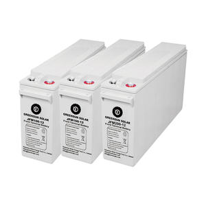 UPSテレコムソーラーシステム12v 100ah 150ah 180ah 200ahフロントターミナルゲル鉛電池長寿命 - Product Image 6