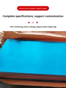 Traitement de la feuille de cuivre rouge Feuille de cuivre personnalisée Bande de cuivre rouge Feuille de cuivre conducteur en cuivre rouge pur - Product Image 4