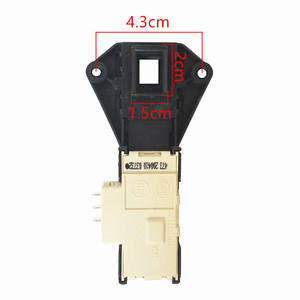 Interruptor de tapa de lavadora Midea, 4,3 cm x 2 cm x 1,5 cm, eléctrico, para lavadoras de tambor ZV-446 L10 MG80-1232E(S)TG60-Q1060 - Product Image 1