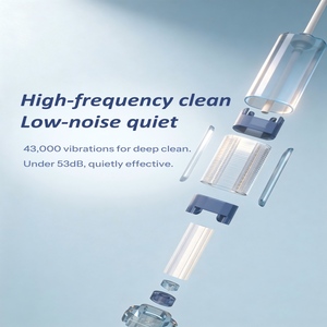 <span class=keywords><strong>Cepillo</strong></span> de <span class=keywords><strong>Dientes</strong></span> Eléctrico Sónico Portátil Inteligente con Pantalla LCD, Vibración y Limpieza Profunda, OEM ODM, Venta Caliente - Product Image 5