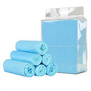 Almohadillas Absorbentes para Orina de Perros, Gatos y Conejos, Gruesas, Desodorantes, de Material PE No Tejido, 100 Piezas, a Prueba de Orina, para Entrenamiento de Mascotas - Product Image 1
