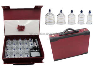 <span class=keywords><strong>Hansol</strong></span> perlengkapan bekam vakum plastik 19 buah, Set bekam aplikasi tubuh - Product Image 2