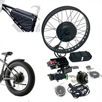 Kit moteur pour vélo électrique à pneus larges 48v 52v 60v 72v Roue 20x4 Moteur de vélo électrique 1500w 2000w 3000w 5000w 8000w Moteur de moyeu avec tous les accessoires