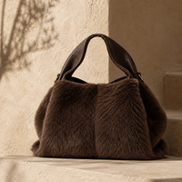 Sac à main de luxe en cuir véritable personnalisé d'usine en de veau pour femmes poignée supérieure sacs à main de mode vintage