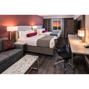 Meubles d'hôtel Foshan Best Western <span class=keywords><strong>Plus</strong></span> Ensemble de chambre à coucher d'hôtel <span class=keywords><strong>IDM</strong></span> personnalisé King Queen Mobilier d'hôtel durable pour chambre d'hôtes - Product Image 5