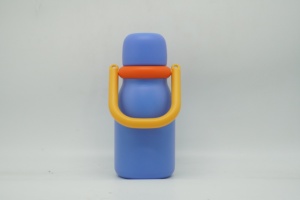 Botella Deportiva Aislada al Vacío de Acero Inoxidable de 450 ml con Asa de Transporte, Personalizable al por Mayor - Product Image 1