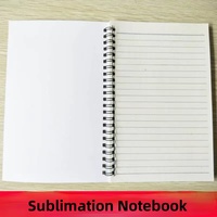 Nouveau cahier de Sublimation thermique A4 A5 A6 imprimé Logo cahier spirale étudiant personnalisé bricolage cahier vierge