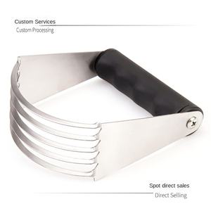 Coltello da taglio per <span class=keywords><strong>farina</strong></span> di metallo diretto in fabbrica e miscelatore per crema in acciaio inossidabile utensili da forno - Product Image 2