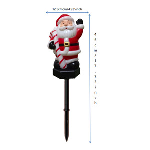 Guirnalda de Luces LED de Papá Noel para Jardín, Blanco Cálido 2700K, IP20, Decoración Navideña para Exteriores, Estilo de Cuento de Hadas, Fácil Instalación, 5m de Longitud - Product Image 2