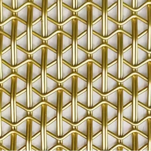 EX675 Écran de séparation artistique pour hall d'hôtel à motifs personnalisés, façade en treillis métallique paramétrique, tissage, découpe laser, pliage, soudage - Product Image 4