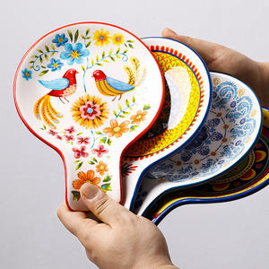 Vente en gros de repose-cuillères en céramique Passe au lave-vaisselle et écologique pour la cuisine à domicile - Product Image 2