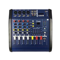 Xtuga PMX Series 4 6 8 Amplificateur de mixage professionnel 12 canaux pour système de sonorisation