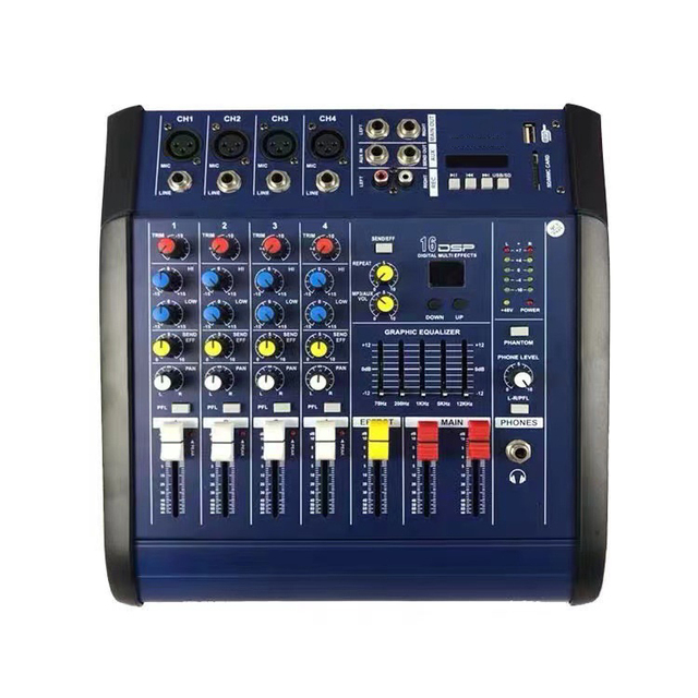 Xtuga PMX Series 4 6 8 12 Channel Professional Mixer Amplifier of Sound System