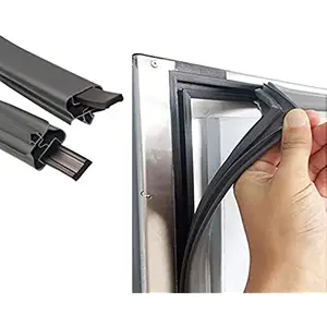 Bandes de porte magnétiques en caoutchouc PVC de qualité alimentaire de taille personnalisée pour réfrigérateur