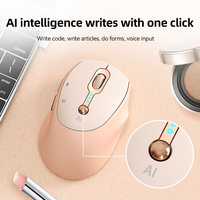 Souris sans fil intelligente M7 AI Voice, interface Type-C, design ergonomique pour ordinateur portable et ordinateur de bureau