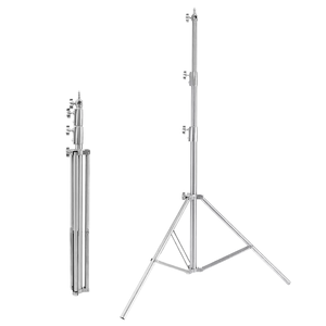 2.8m nhiếp ảnh thép không gỉ chân máy ánh sáng đứng Heavy Duty <span class=keywords><strong>Tripod</strong></span> - Product Image 1
