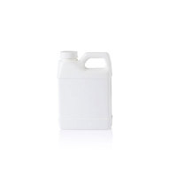 Bouteille de détergent à lessive en plastique HDPE 16oz 500ml avec pompe F-Style, récipient sans BPA pour acétone, acrylique, liquide monomère