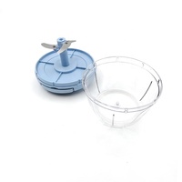 Draagbare Foodprocessor Groentechopper, Draagbare Handtrekkoord Knoflook Vleesmolen Uiensnijder Voor Groenten, Gember, Fruit, Noten