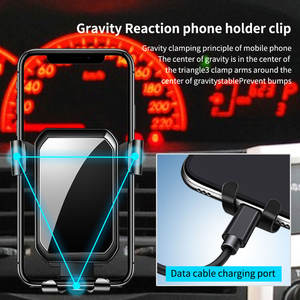 <span class=keywords><strong>Support</strong></span> de téléphone portable à fixation sur grille d'aération ABS <span class=keywords><strong>pour</strong></span> <span class=keywords><strong>Toyota</strong></span> <span class=keywords><strong>Yaris</strong></span> 2008-2011, rotation à 360 degrés, <span class=keywords><strong>support</strong></span> à gravité, vente en gros, nouveauté automobile - Product Image 4