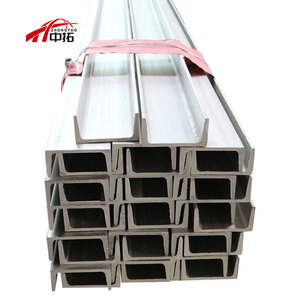 Poutre en acier galvanisé de haute qualité en forme de U, profilé en C, 100x50x20x2.5mm 100x50x5.0mm pour la construction - Product Image 1