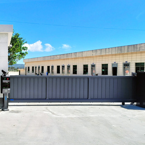 Metallo industriale principali cancelli scorrevoli automatico commerciale recinzione Cantilever cancello scorrevole ingresso esterno vialetto cancello elettrico - Product Image 4