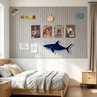 Grands panneaux acoustiques muraux modernes en fibre de polyester - Absorption acoustique écologique, ignifuges, garantie 4 ans pour hôtels et appartements