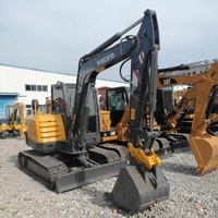 Mini-excavatrice d'occasion haute performance, puissante et économe en carburant, 6 tonnes, Volvo EC60C d'occasion