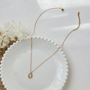 Collares de Moda 2026, Hipoalergénicos, Acero Inoxidable 316L, Chapado en Oro de 18k, con Piedras Preciosas, para Uso Diario, para Mujer - Product Image 4