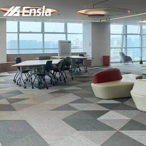 Luxury <strong>PVC</strong> Woven Vinyl <strong>Flooring</strong> Woven <strong>Flooring</strong> Rolls Wholesale Woven Vinyl <strong>Flooring</strong> for Commercial Office Marine Use - Product Image 2