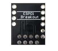 Adaptador ESP01/01S para conexión a protoboard ESP8266 ESP01 ESP01S sin soldadura XD-64