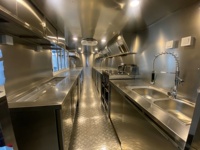 Station alimentaire mobile complète et abordable pour les startups de restauration rapide, idéale pour un lancement rapide d'une activité de street food.