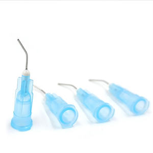 LK-1074 Seringas de agulha descartáveis Dental <span class=keywords><strong>Pre</strong></span> <span class=keywords><strong>Bent</strong></span> Luer Lock Dispensing Dicas para Clínica Dentária - Product Image 1