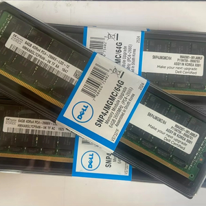 Dell RAM ของแท้และใหม่หรือใช้แล้ว <span class=keywords><strong>DDR4</strong></span>ความจุ<span class=keywords><strong>64GB</strong></span> 2666MHz สำหรับ Dell PowerEdge หน่วยความจำเซิร์ฟเวอร์มีในสต็อก - Product Image 1
