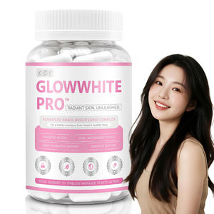 Gélules végétariennes de soutien cutané au L-Glutathion et Vitamine C riches en antioxydants, marque privée Gentian OEM, <span class=keywords><strong>Complexe</strong></span> Beauté, <span class=keywords><strong>60</strong></span> unités - Product Image 1