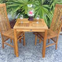 Lifepursue table basse d'extérieur en teck massif