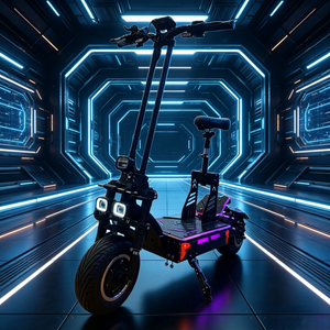 Scooter Eléctrico de Doble Motor, 72V 50Ah, Largo Alcance 120KM, Suspensión Completa, Plegable, para Terrenos Difíciles, Uso Todoterreno - Product Image 1