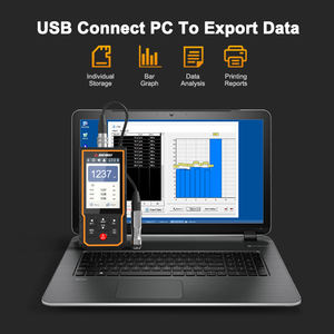 SW-6310D kaplama kalınlık ölçer metre Procoating Tester <span class=keywords><strong>Metal</strong></span> kalınlığı ölçüm aletleri ABS taşınabilir kalınlık ölçer - Product Image 6