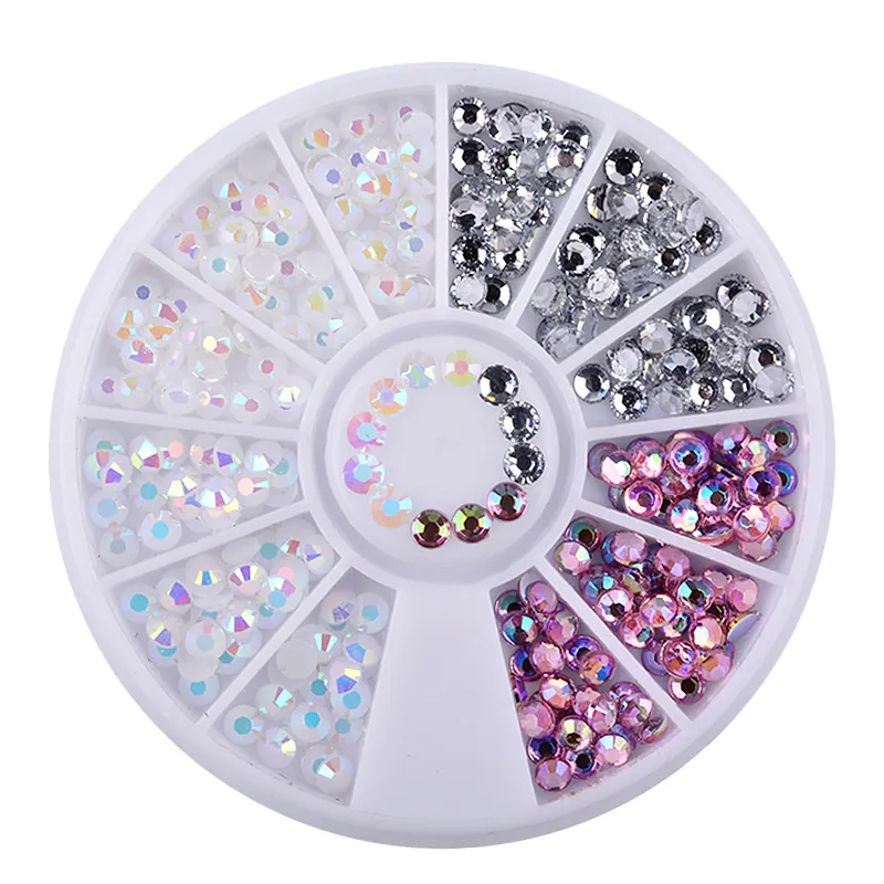 BIN Cheap Supplier Nails Decorations Mix Colors Nail Acrylic Nail Art Wheel