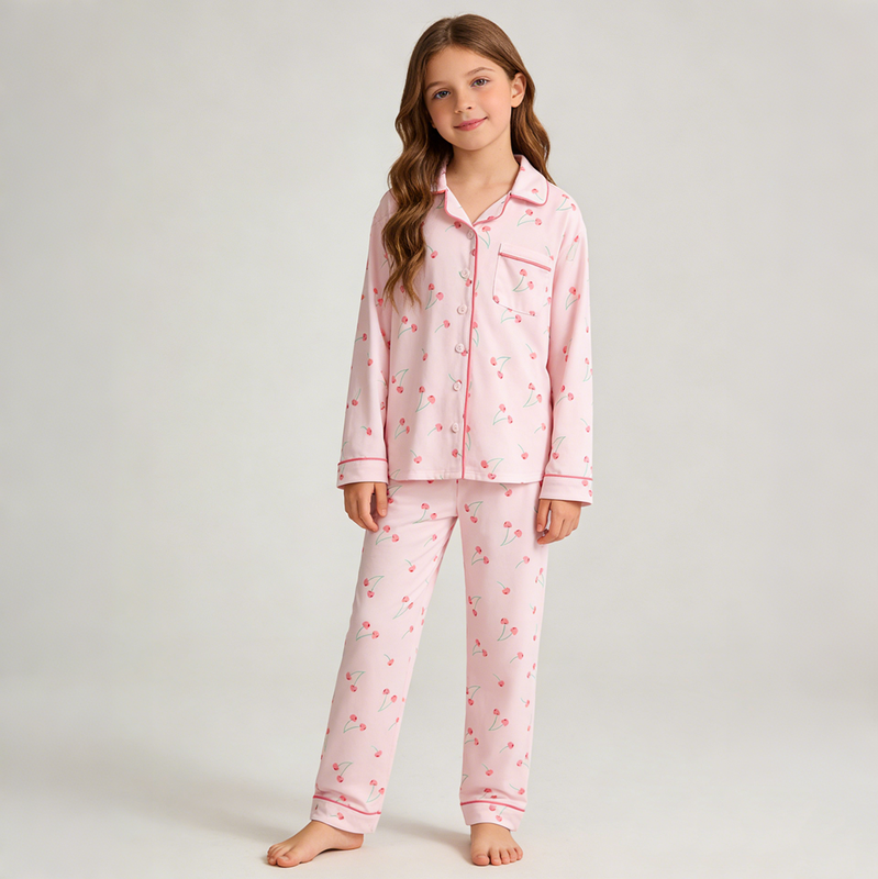 Hongbo Cotton Kids Loungewear Pajamas Sets