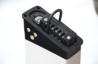 Caja de Batería Oculta para Bicicleta Eléctrica ALX107, 36V-72V 18650/21700, Aleación de Aluminio de Alta Calidad + ABS/PC Reforzado, Absorción de Impactos, Personalizable