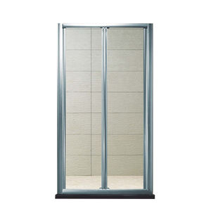 Pantalla de <span class=keywords><strong>ducha</strong></span> plegable de aluminio de estilo moderno, puerta de acordeón de vidrio templado de 6mm con marco para la puerta de la Bathroom-KD3207 - Product Image 1