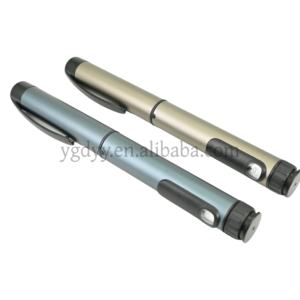 Pena injeksi Insulin logam kualitas tinggi dapat digunakan kembali kartrid 3ml desain tahan lama 80 unit kapasitas Model V1 untuk rumah - Product Image 5