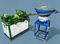 Machine à rouler les filets de culots de lampes à alimentation automatique, équipement de fabrication de filets pour bases d'ampoules