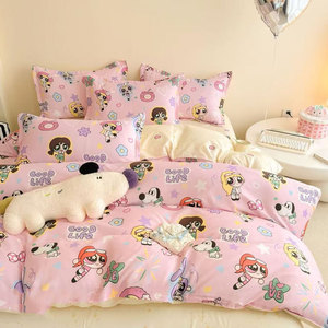 Venta al por mayor juego de sábanas de lujo de tamaño doble de microfibra juego de cama personalizado para el hogar - Product Image 3
