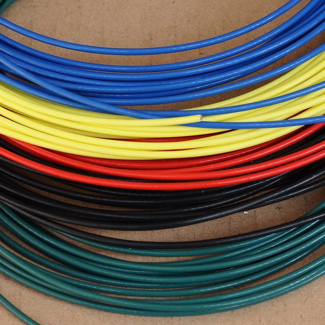 4N Copper Silver Plated FEP Wire High Purity OFC Cable HiFi Audio Speaker Headphone DIY 11/14/15/17/20/24 AWG