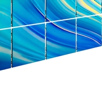 Mur vidéo LED géant sans soudure 500x500mm P2.6 P2.9 P3.91 P4.81 pour scène, animation et graphiques de concert