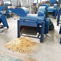 Machine automatique de broyage de pain, biscuits et gâteaux périmés, séparateur et broyeur alimentaire grande capacité