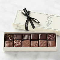 Boîte à chocolat en gros personnalisée avec un design exquis pour l'emballage cadeau, boîtes à chocolat, emballage de luxe en carton