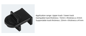 Cerraduras de seguridad para niños, limitador de ventana anticaída de gran altura, fijador de ventana deslizante para ventanas horizontales y de empuje - Product Image 3