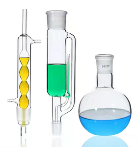 Suministros de laboratorio Premium Extractores Soxhlet de vidrio de cuarzo personalizables Extractores Soxhlet de sílice fundida-Material de laboratorio de alta calidad - Product Image 2